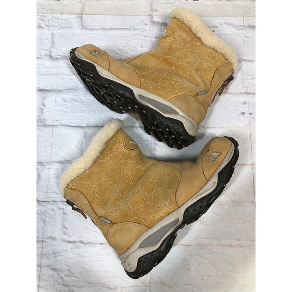 The North Face Bella Alta Primaloft Waterproof Desert Gold Boots Womens 6.5 (s4G - Picture 2 of 11